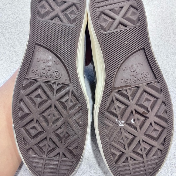 Converse Gray and White Kids Sneakers - Picture 8 of 13